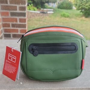 Hunter Olive and Black Belt Bag